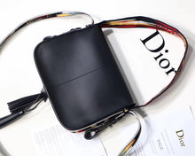 Load image into Gallery viewer, Dior Diorodeo Flap Bag In Black Calfskin
