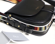 Load image into Gallery viewer, Dior Diorodeo Flap Bag In Black Calfskin
