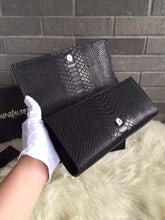 Load image into Gallery viewer, Yves Saint Laurent Python Classic Monogramme Clutch
