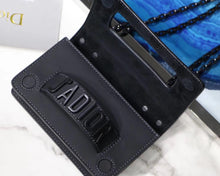Load image into Gallery viewer, Dior Mini J&#39;Adior Bag In Black Ultra Matte Calfskin
