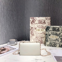 Load image into Gallery viewer, Dior Mini J&#39;Adior Bag In White Ultra Matte Calfskin
