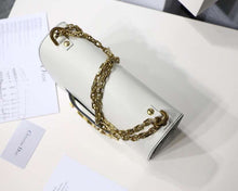Load image into Gallery viewer, Dior White J&#39;Adior Calfskin Flap Bag
