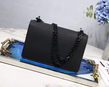 Load image into Gallery viewer, Dior J&#39;Adior Flap Bag In Black Ultra Matte Calfskin
