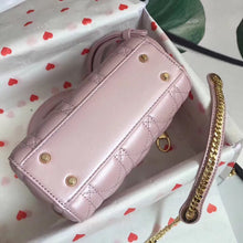 Load image into Gallery viewer, Dior Lotus Pearly Lambskin Mini Lady Dior Bag With Chain
