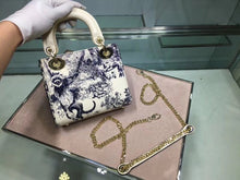 Load image into Gallery viewer, Dior Toile De Jouy Mini Lady Dior Bag With Chain
