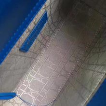 Load image into Gallery viewer, Dior My Lady Dior Bag In Blue Lambskin
