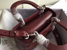 Load image into Gallery viewer, Dior My Lady Dior Bag In Bordeaux Lambskin
