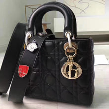 Load image into Gallery viewer, Dior My Lady Dior Bag In Black Lambskin
