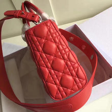 Load image into Gallery viewer, Dior My Lady Dior Bag In Red Lambskin
