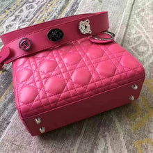 Load image into Gallery viewer, Dior My Lady Dior Bag In Rose Red Lambskin
