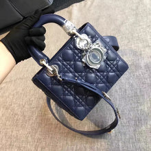 Load image into Gallery viewer, Dior My Lady Dior Bag In Sapphire Lambskin
