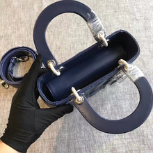 Load image into Gallery viewer, Dior My Lady Dior Bag In Sapphire Lambskin
