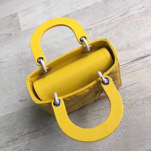 Load image into Gallery viewer, Dior My Lady Dior Bag In Yellow Lambskin

