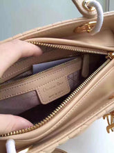 Load image into Gallery viewer, Dior Medium Lady Dior Bag In Apricot Lambskin
