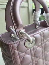 Load image into Gallery viewer, Dior Medium Lady Dior Bag In Champagne Lambskin
