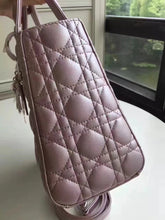 Load image into Gallery viewer, Dior Medium Lady Dior Bag In Champagne Lambskin
