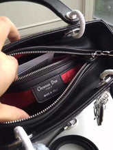 Load image into Gallery viewer, Dior Medium Lady Dior Bag In Black Lambskin
