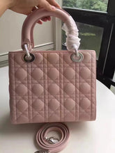 Load image into Gallery viewer, Dior Medium Lady Dior Bag In Pink Lambskin

