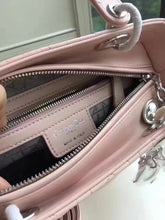 Load image into Gallery viewer, Dior Medium Lady Dior Bag In Pink Lambskin
