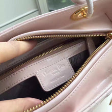 Load image into Gallery viewer, Dior Medium Lady Dior Bag In Pink Patent Leather
