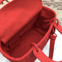 Load image into Gallery viewer, Dior Medium Lady Dior Bag In Cherry Ultra Matte Calfskin
