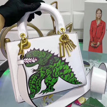 Load image into Gallery viewer, Dior Medium Lady Dior Bag In Niki De Saint Phalle Print Lizard
