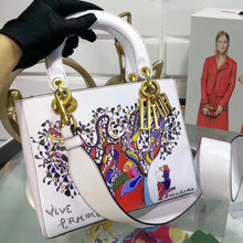 Load image into Gallery viewer, Dior Medium Lady Dior Bag In Niki De Saint Phalle Print Tree
