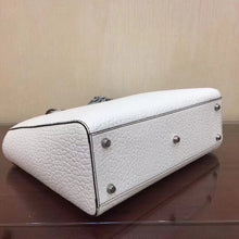 Load image into Gallery viewer, Dior Large Lady Dior Bag In White Canyon Grained Lambskin
