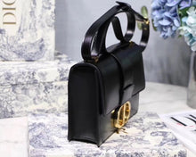 Load image into Gallery viewer, Dior 30 Montaigne Shoulder Bag In Black Calfskin
