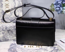 Load image into Gallery viewer, Dior 30 Montaigne Shoulder Bag In Black Calfskin
