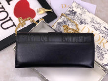 Load image into Gallery viewer, Dior 30 Montaigne Clutch Bag In Black Lambskin
