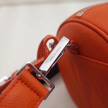Load image into Gallery viewer, Dior Roller Pouch In Orange Grained Calfskin
