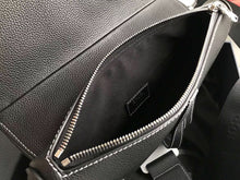 Load image into Gallery viewer, Dior Men&#39;s Saddle Belt Bag In Black Grained Calfskin
