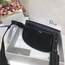 Load image into Gallery viewer, Dior Black DIOR x KAWS Pouch Saddle Bag
