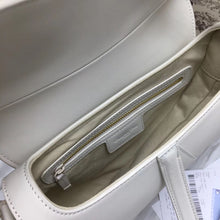Load image into Gallery viewer, Dior Saddle Bag In White Matte Calfskin
