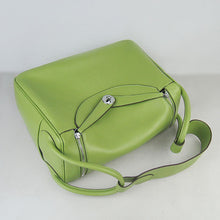 Load image into Gallery viewer, Hermes Lindy 34cm handbag 6208 green Silver
