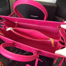 Load image into Gallery viewer, Yves Saint Laurent Small Sac De Jour Bag In Rosy Leather
