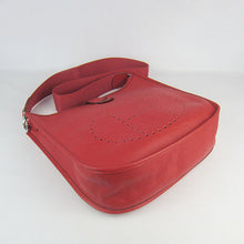 Load image into Gallery viewer, Hermes Evelyne I handbag H6309 red silver
