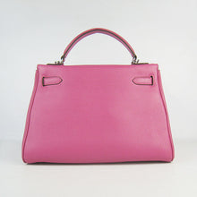 Load image into Gallery viewer, Hermes Kelly 32cm Togo leather handbag 6108 peach silver
