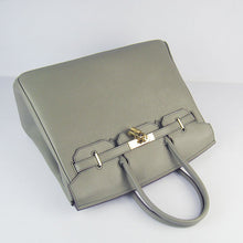 Load image into Gallery viewer, Hermes Birkin 30cm Togo Leather Handbags Dark Grey Golden
