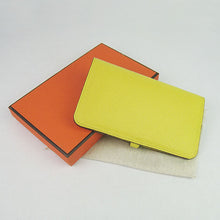 Load image into Gallery viewer, Hermes Wallet H001 Wallet Cow Leather Green
