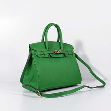 Load image into Gallery viewer, Hermes 30cm Birkin Bag Togo Leather With Strap Green Gold
