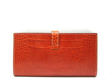 Load image into Gallery viewer, Hermes Wallet H1114 Ladies Crocodile Coffee
