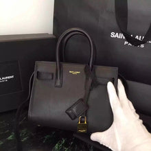 Load image into Gallery viewer, Yves Saint Laurent Baby Sac De Jour Bag In Black Leather
