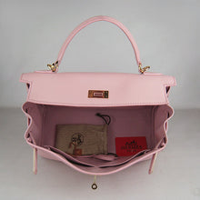 Load image into Gallery viewer, Hermes Kelly 32cm Togo Leather Handbag 6108 Pink Golden
