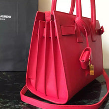 Load image into Gallery viewer, Yves Saint Laurent Baby Sac De Jour Bag In Red Leather

