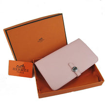 Load image into Gallery viewer, Hermes Wallet H001 Ladies Cow Leather Pink
