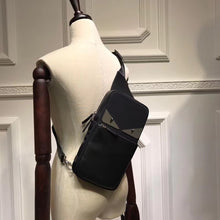 Load image into Gallery viewer, Fendi Black Bag Bugs Eyes Backpack
