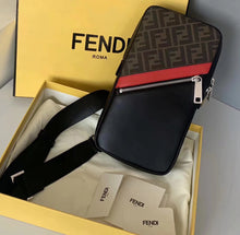 Load image into Gallery viewer, Fendi One-shoulder Backpack In Fabric With Leather
