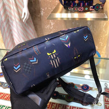 Load image into Gallery viewer, Fendi Black Nylon Slim Backpack
